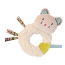 Babyrangle, hvid kat fra Moulin Roty