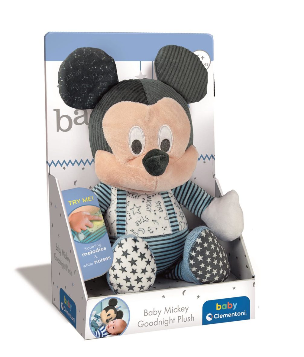 Baby Mickey Goodnight Plush