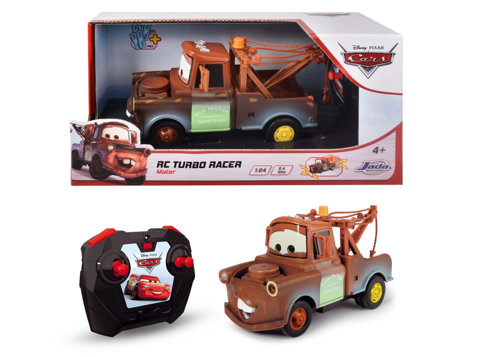 Disney Cars Bumle Fjernstyret 17cm 1:24, turbo funktion