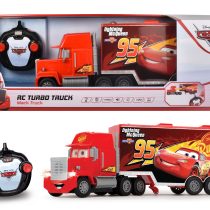 DISNEY CARS MACK TRUCK FJERNSTYRET 46CM 1:24, TURBO RACERS, LYD+LYS