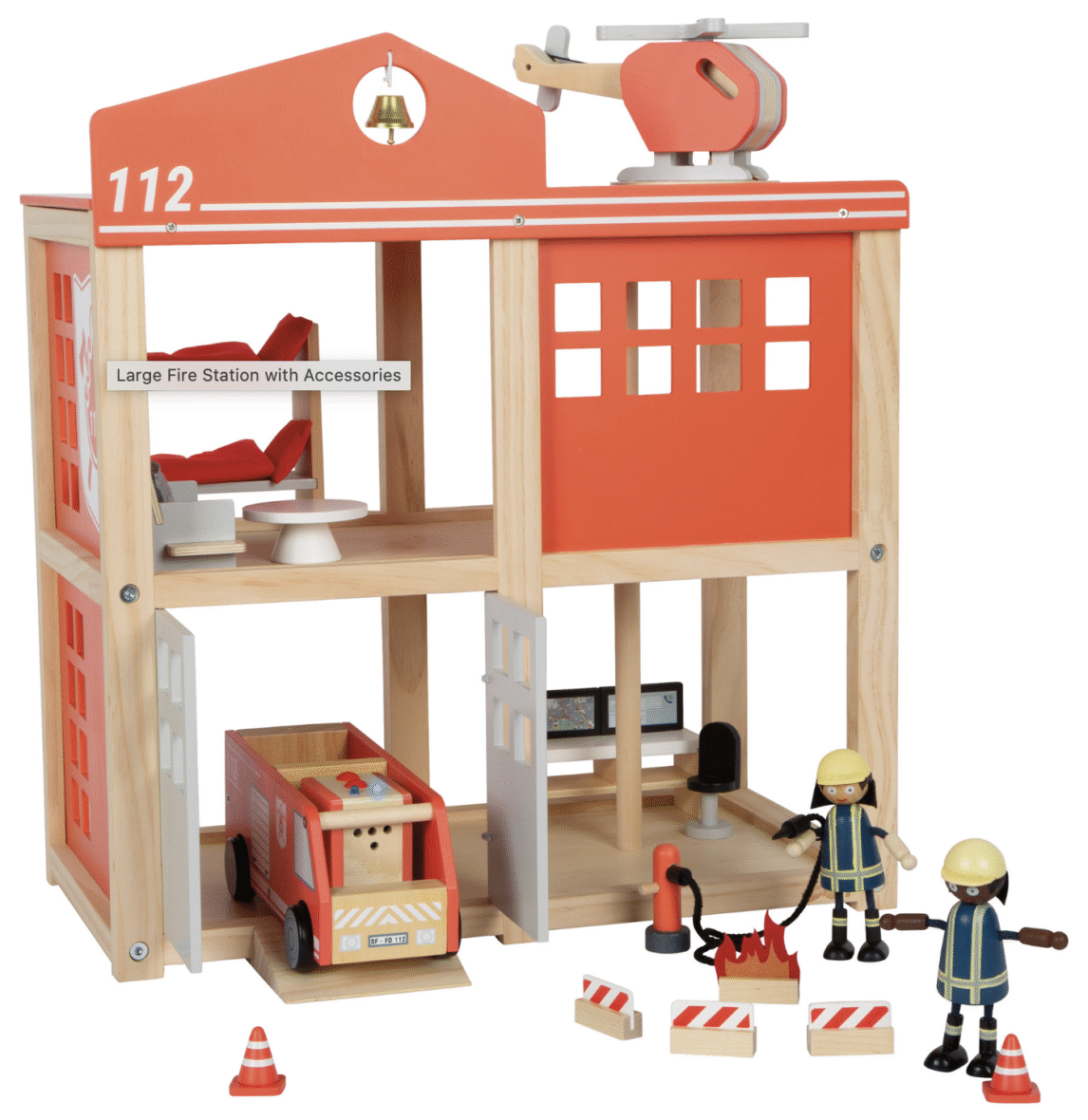 Brandstation XL med tilbehør