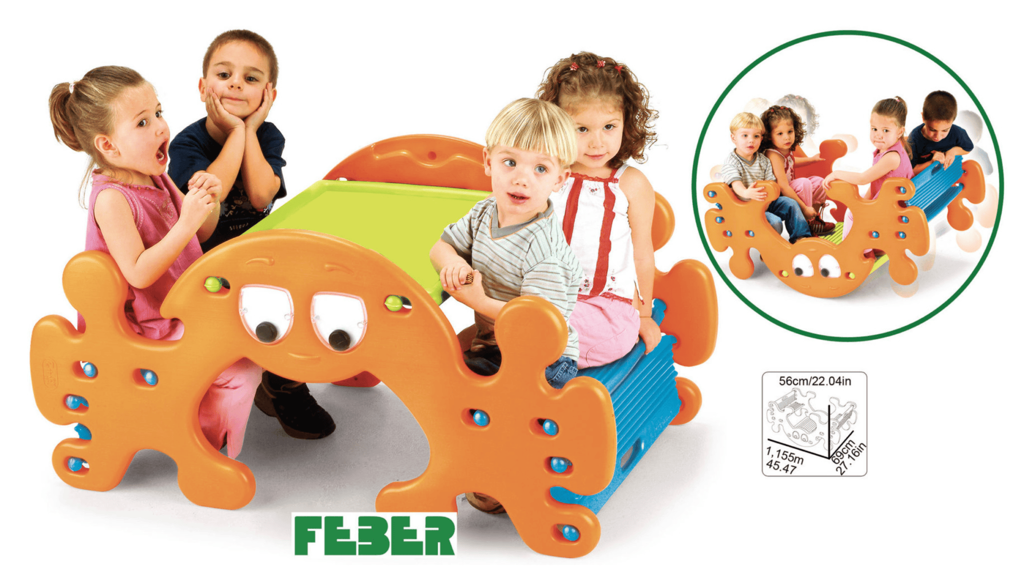 Feber Ghost picnicbord til børn