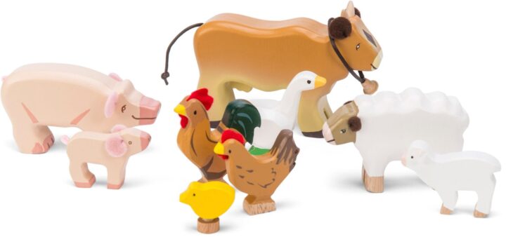 Bondegårdsdyr i træ fra Le Toy Van