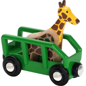 BRIO togvogn med giraf