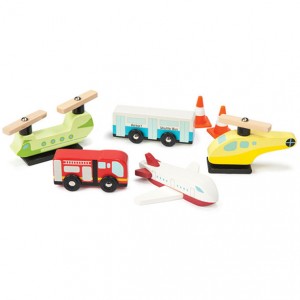 Lufthavnssættet er et flot sæt legetøjsbiler fra Le Toy Van